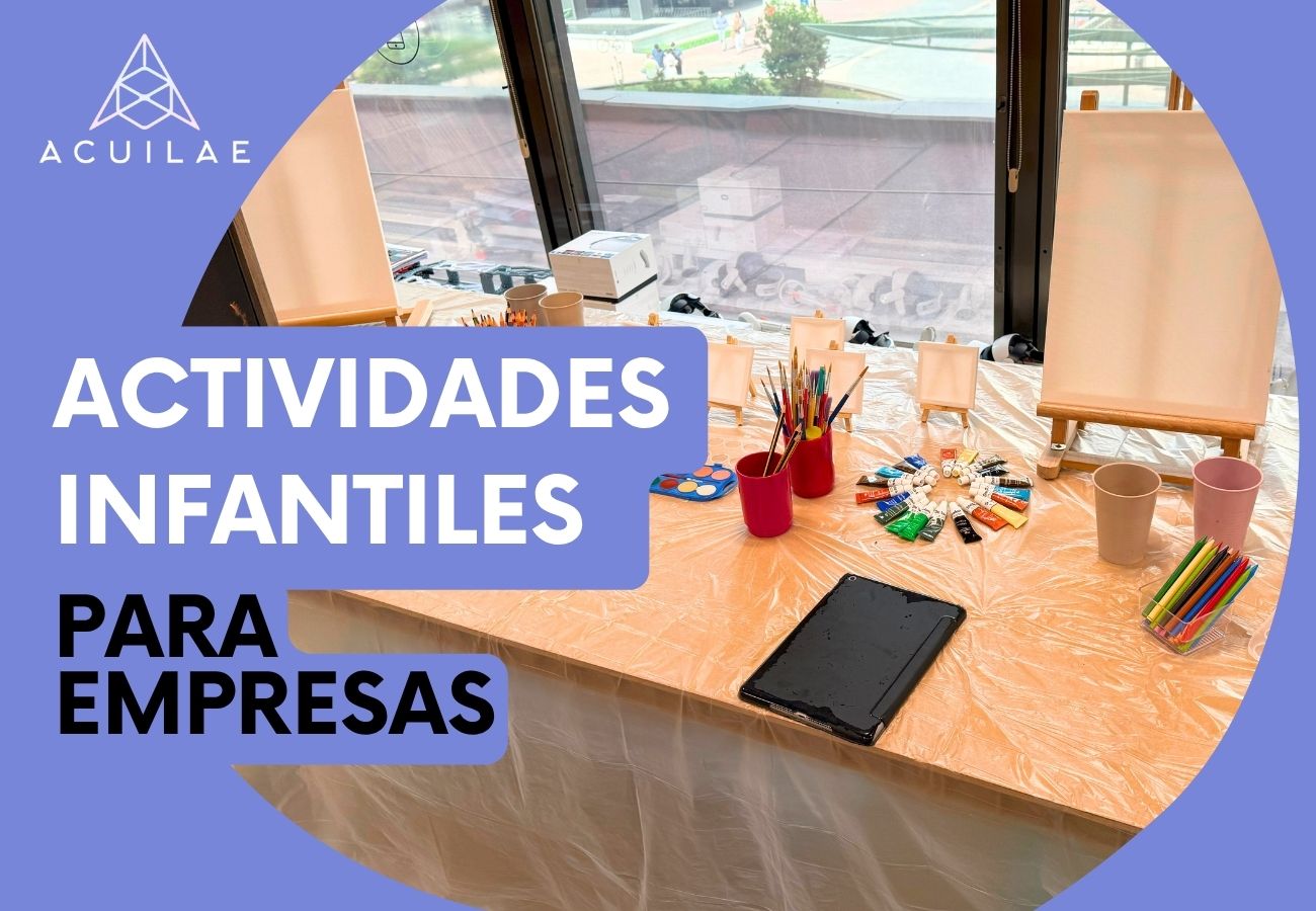 Actividades infantiles para empresas con tecnología