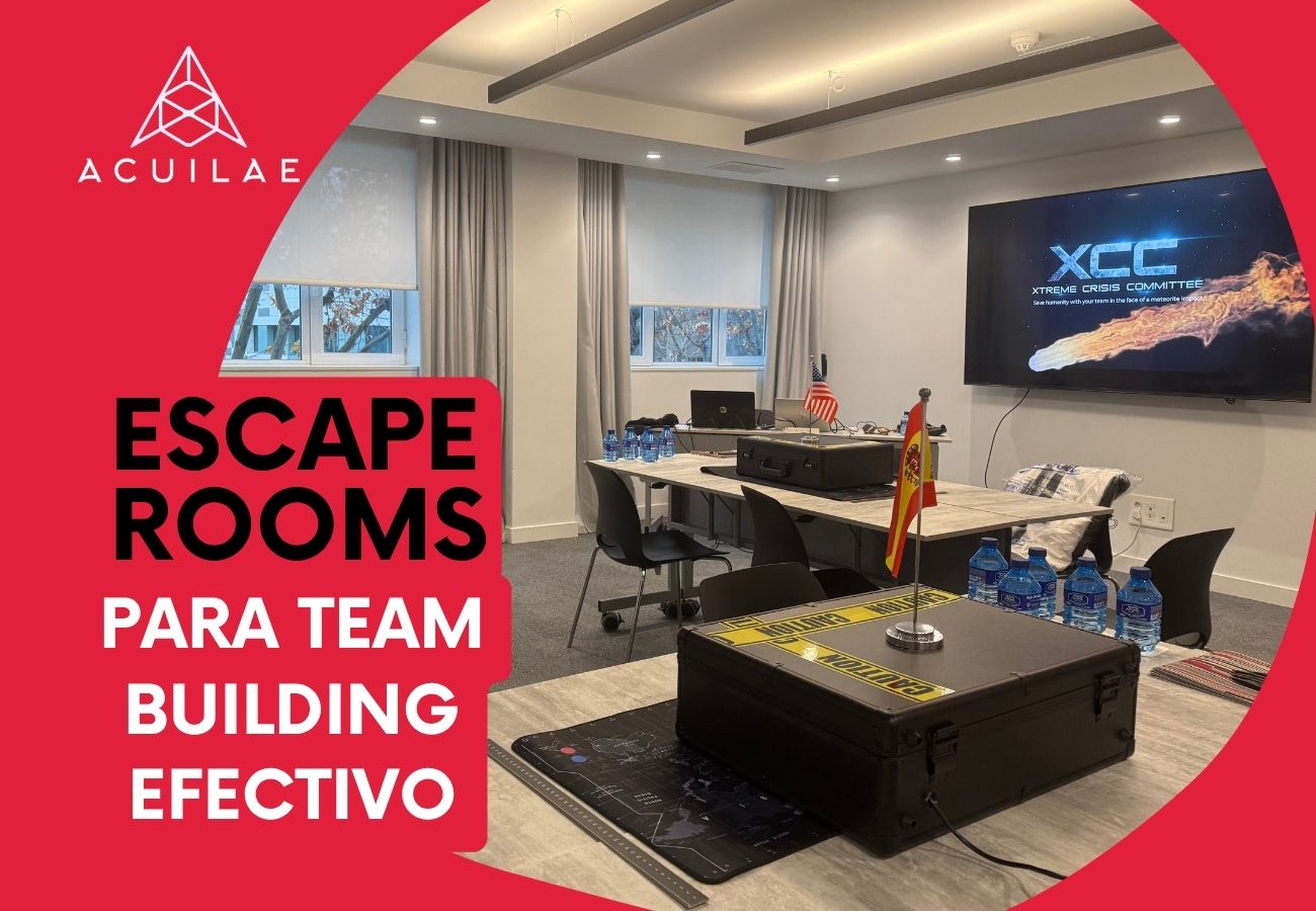 escape room para team building efectivo