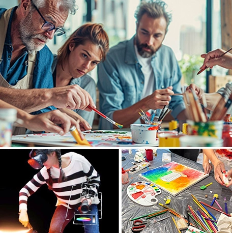 Actividad de arte para empresas en Madrid