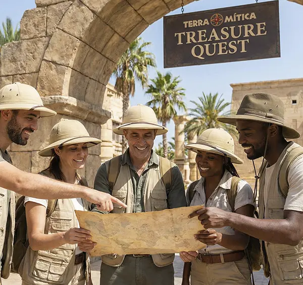 Actividad de team building para empresas en Terra Mitica - Acuilae