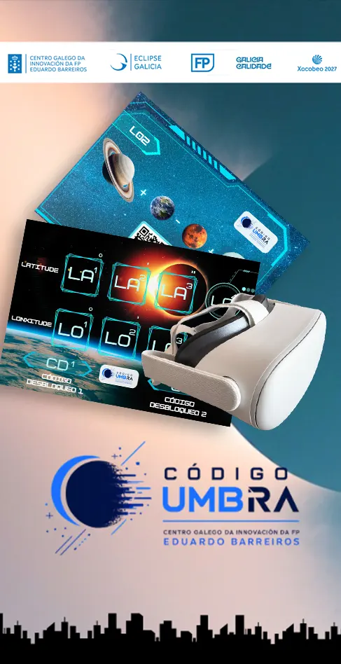 Evento personalizado para Xunta de Galicia - juego del Eclipse de Sol - Acuilae